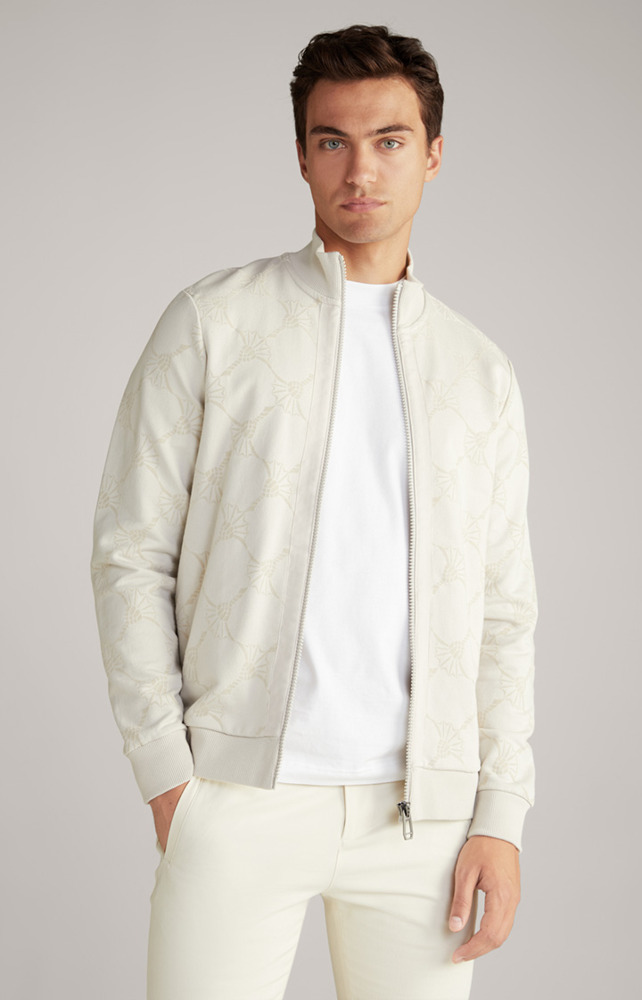 Tamilo Sweatshirt Jacket in Off-white