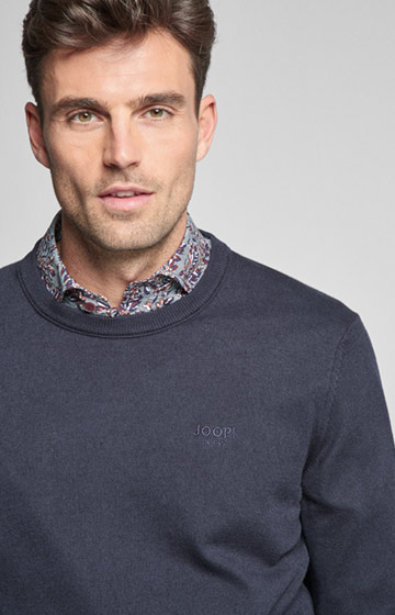 Pullover Bruce in Dunkelblau