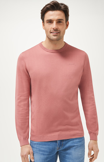 Pullover Lux in Hellrot