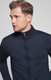 Cardigan Davis in Navy