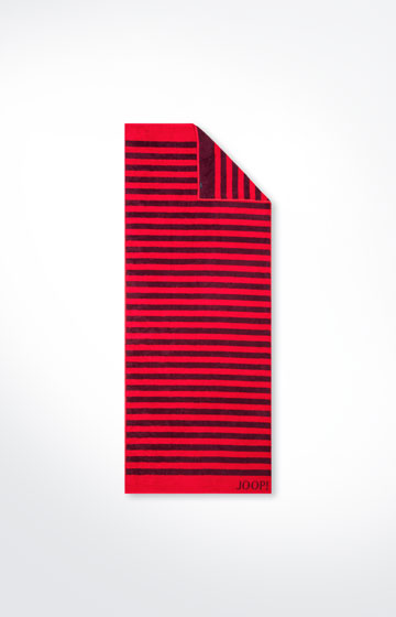 Saunatuch Classic Stripes, Rubin