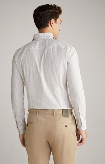 Pai Shirt in a Light Brown Pattern
