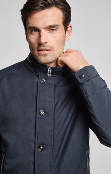 Jacke Flynn in Navy