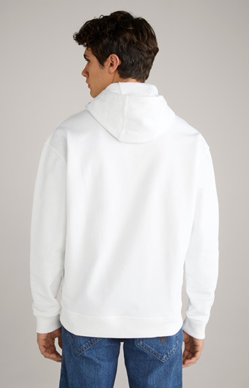 Timonos cotton hoodie in white