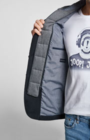 Sakko Hoodney in Navy