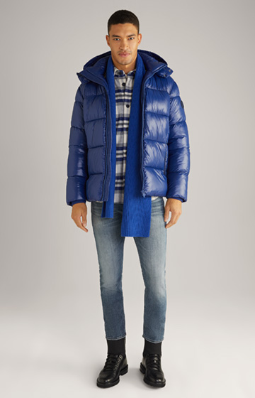 Joshas Quilted Jacket in Blue
