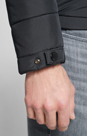 Steppjacke Nylson in Schwarz