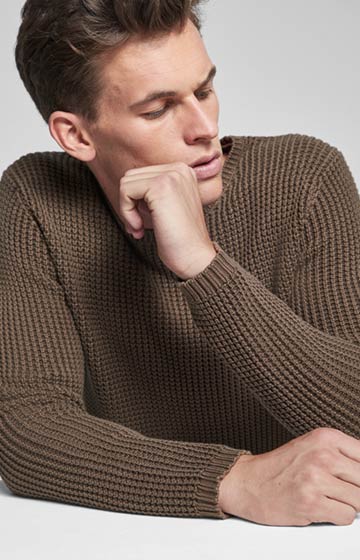 Pullover Hadrian in Oliv