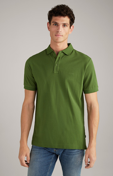 Bawełniana koszulka polo Primus w kolorze zielonym
