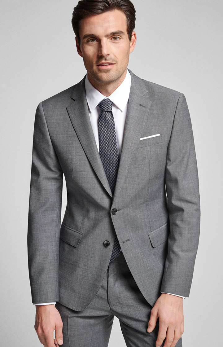 Baukasten-Sakko Herby in Dunkelgrau