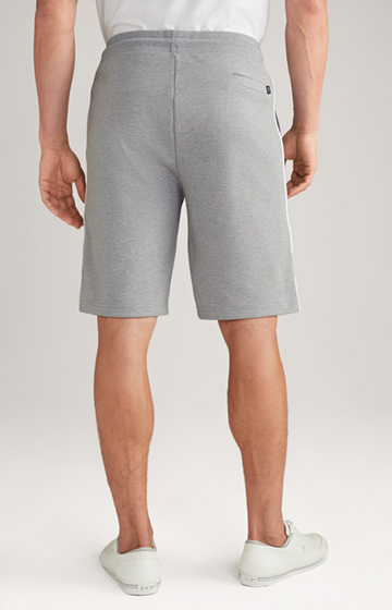 Sasori sweat shorts in mélange grey