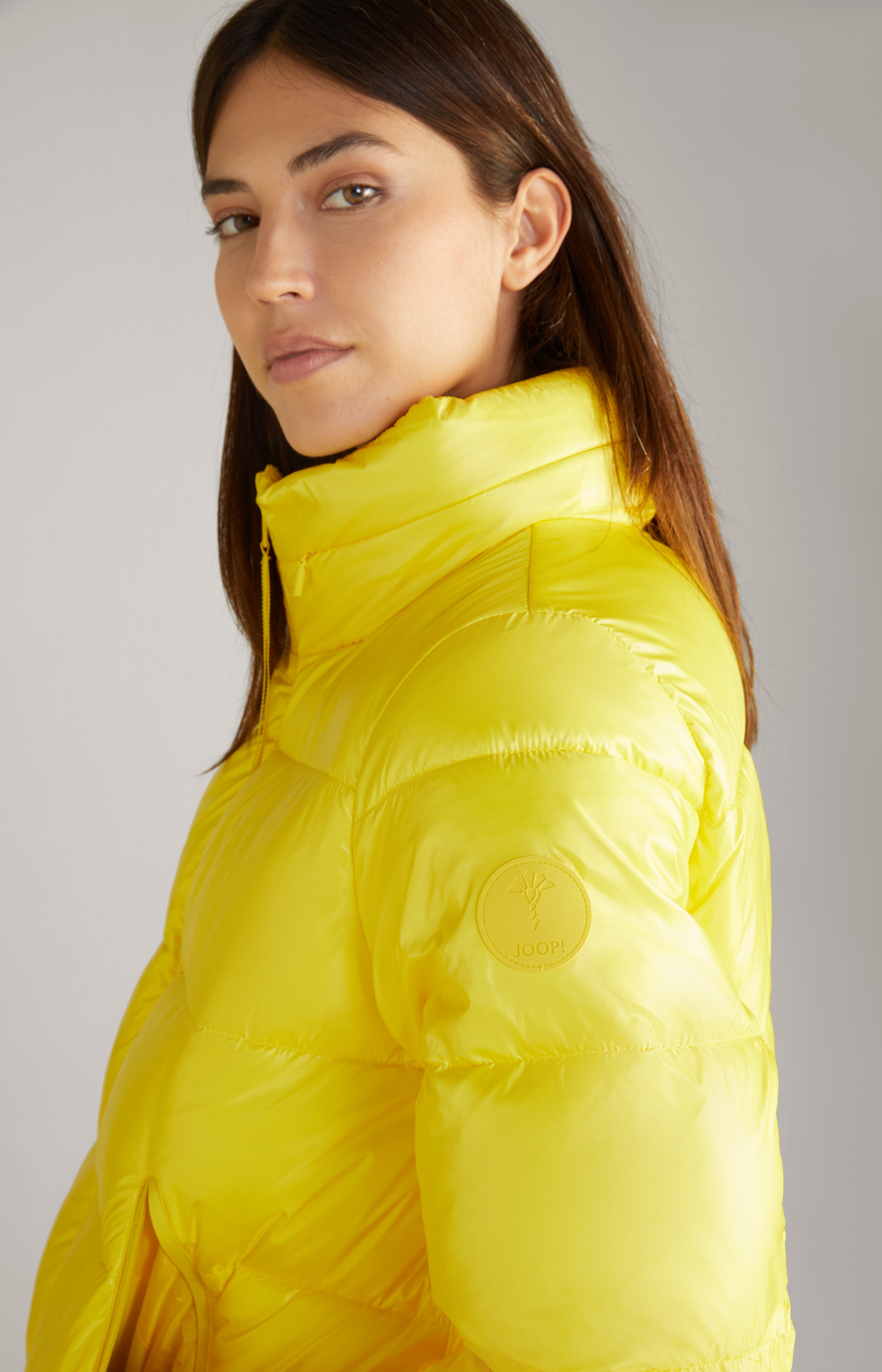 Ladies yellow deals padded jacket