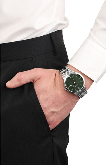 Zegarek męski w kolorze srebrnym