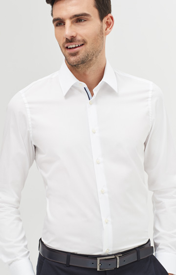 Hemd Pierce-K in Weiß