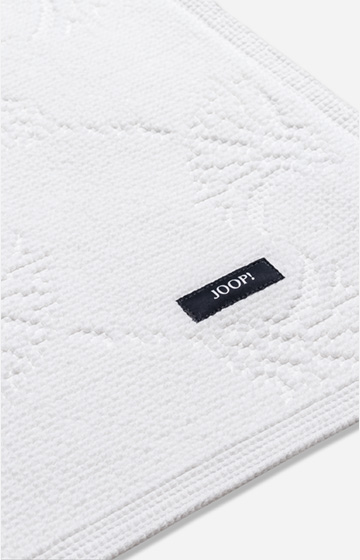 JOOP! NEW CORNFLOWER Bath Mat in White, 70 x 120 cm