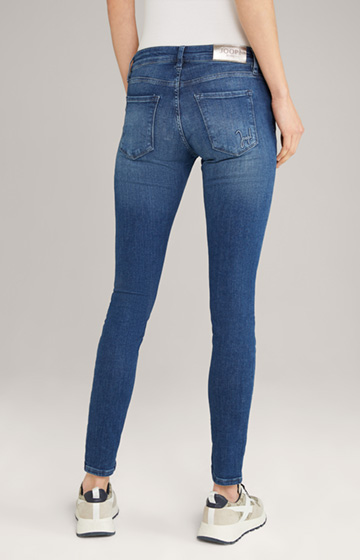 Skinny-Jeans Sue in Dark Blue Washed