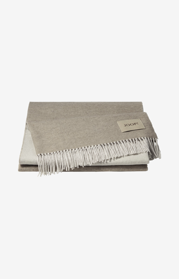 Plaid Sensual-Doubleface in Palisade/Kreide