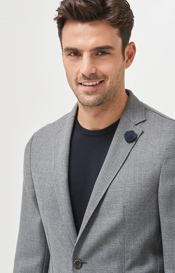 Sakko Heliox in Grau