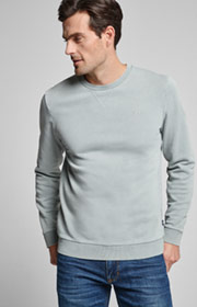 Sweatshirt Palmiro in light Grün