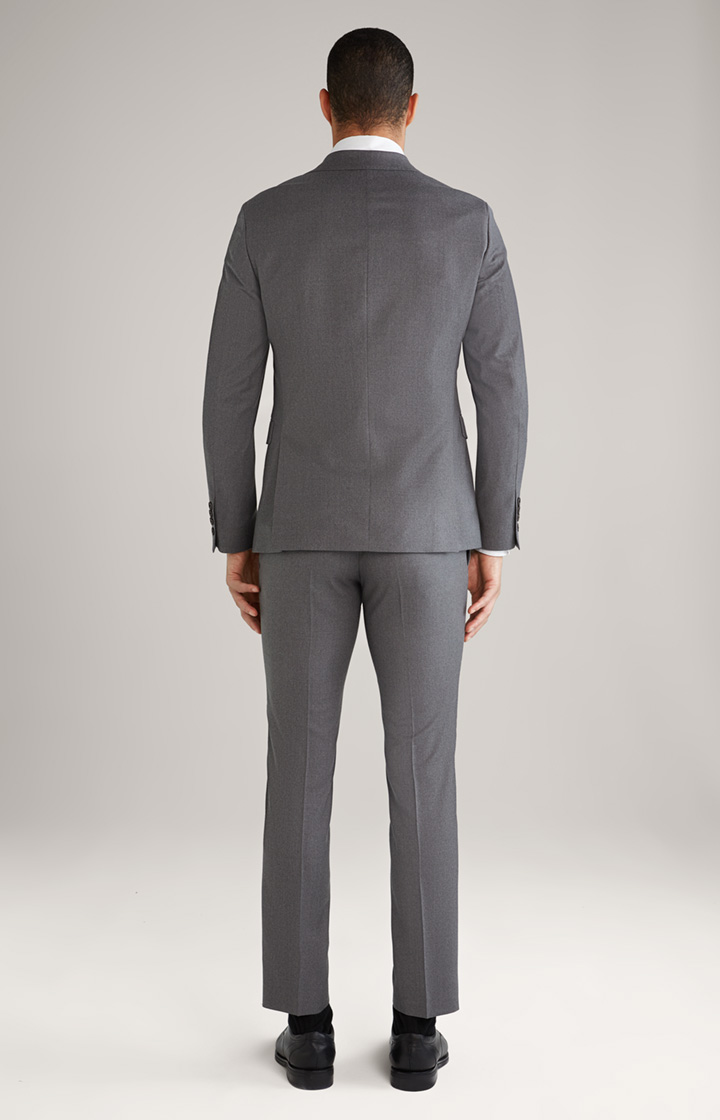 Haspar-Bloom Suit in Flecked Grey