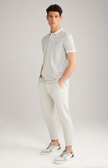 Poloshirt Paigam in Offwhite