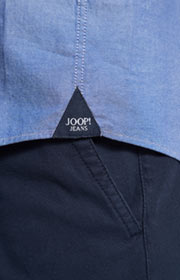 Hemd Habakuk in Denim Blau