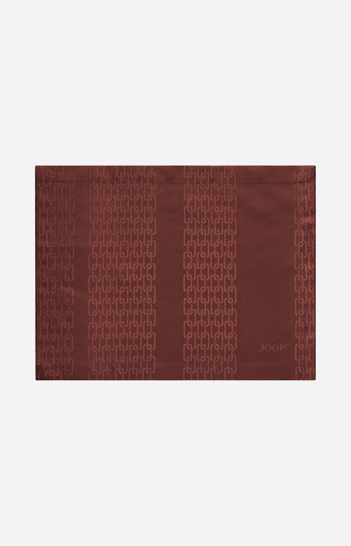 JOOP! CHAINS placemats in garnet - set of 2, 36 x 48 cm