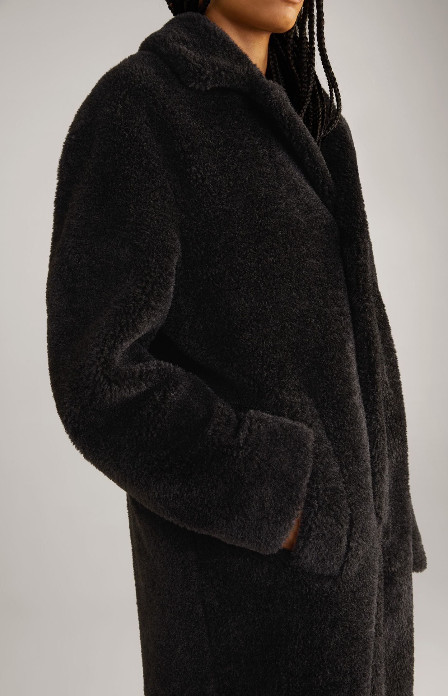 Unisex Teddy Fur Coat in Black - in the JOOP! Online Shop