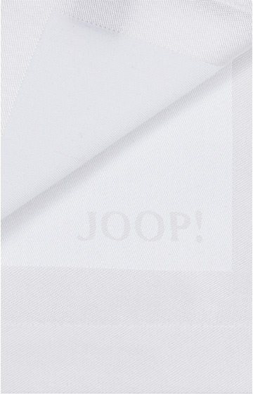 Tischläufer JOOP! Signature in Weiß, 50 x 160 cm