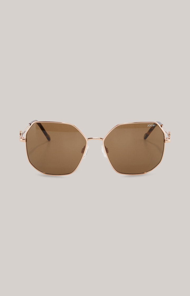 Rosegold/brown sunglasses