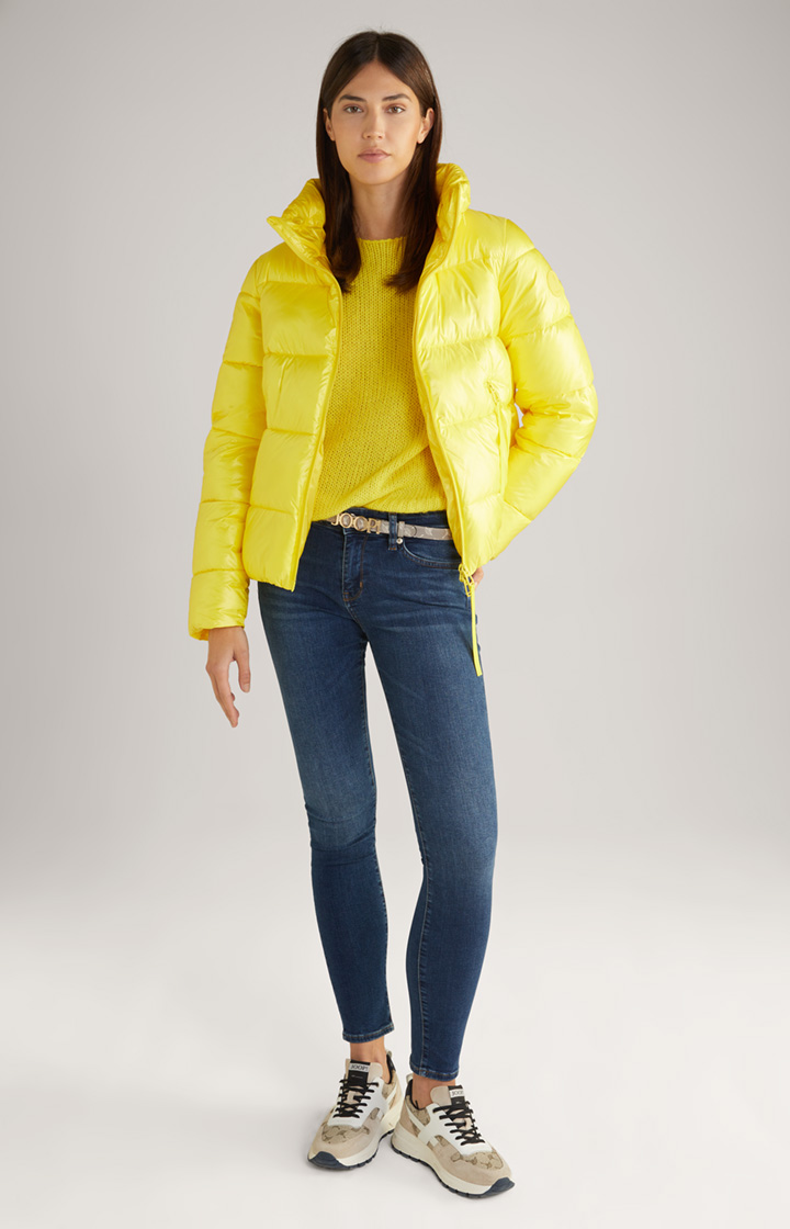 Quilted Jacket in Yellow