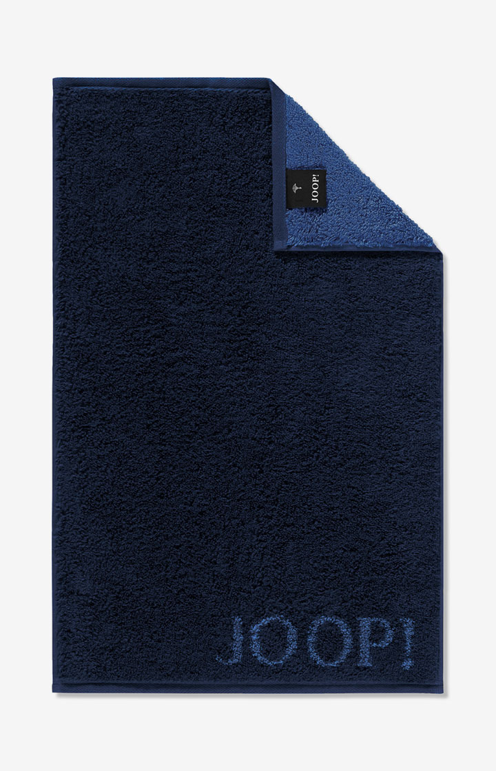 Classic Doubleface Guest Towel in Navy