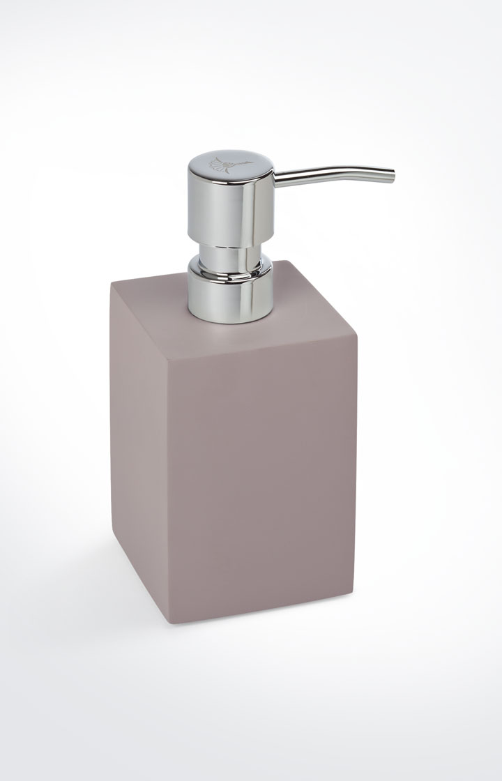 Bathline soap dispenser, grey-rosé
