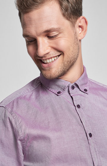 Hemd Haven in Soft Violett