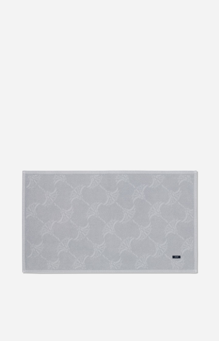 JOOP! NEW CORNFLOWER Bath Mat in Silver, 70 x 120 cm