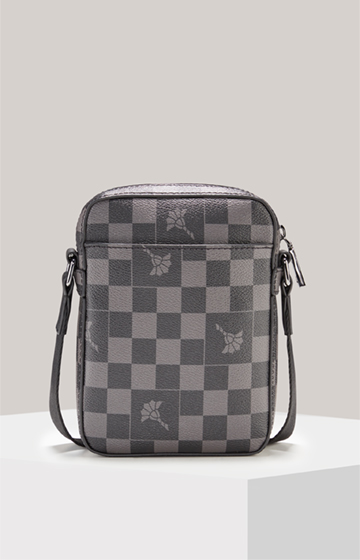 Cortina Piazza Jasmina Shoulder Bag in Black/Grey