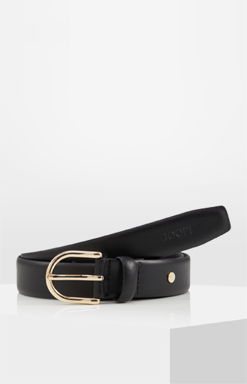 Classic Leather Belt in Black