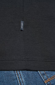 Langarm-Shirt Clifford in Schwarz