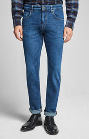 Jeans Roy in Mittelblau