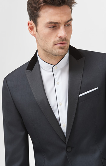 Smoking-Sakko Horace in Schwarz