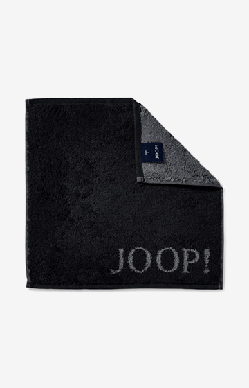 JOOP! CLASSIC Doubleface soap cloth in black