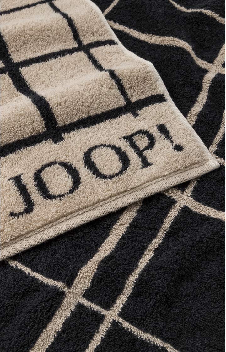 JOOP! SELECT LAYER Shower Towel in Ebony, 80 x 150 cm