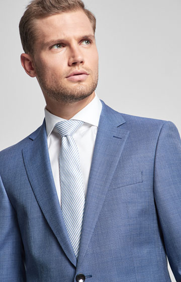 Anzug Herby-Blayr in Mittelblau