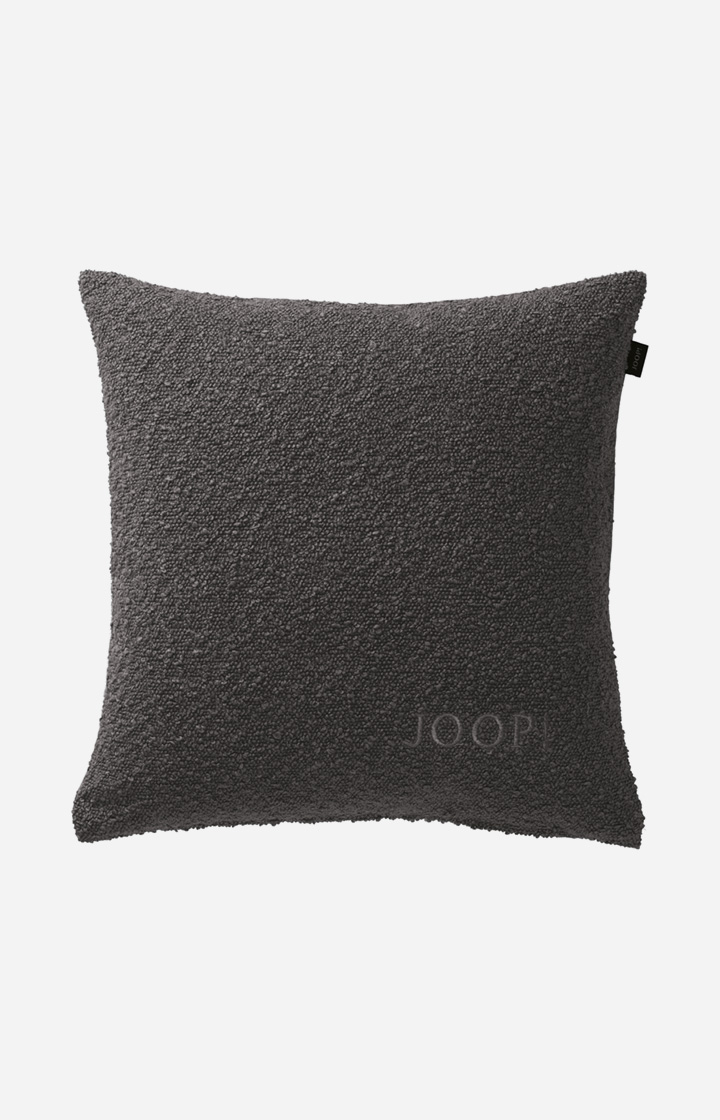 JOOP! TOUCH cushion cover in anthracite, 40 x 40 cm