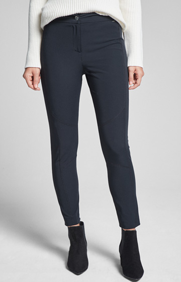 Stretch-Hose Marei in Schwarz