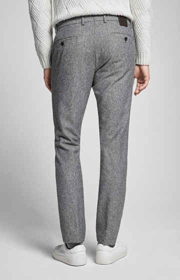 Hose Hank in Anthrazit meliert