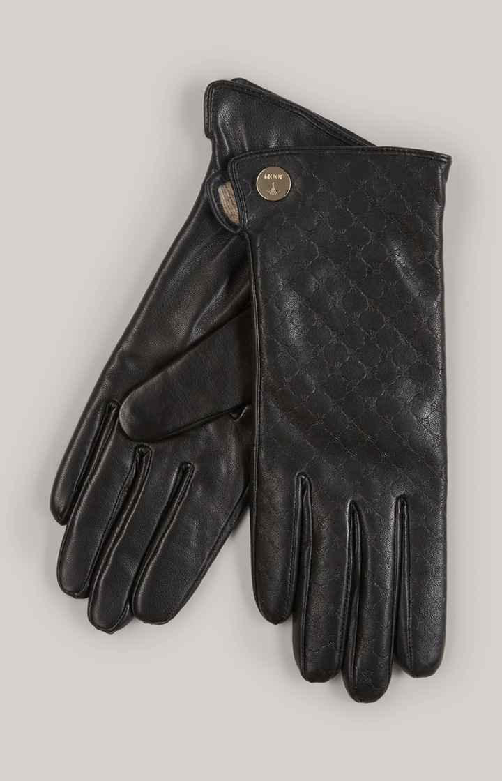 Leather Gloves in Black