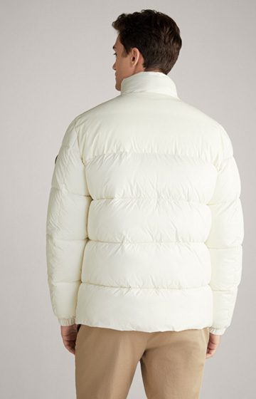 Quilted Jacket in Off-White