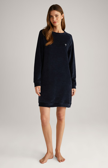Loungewear Long-Sweater in Midnight Blue