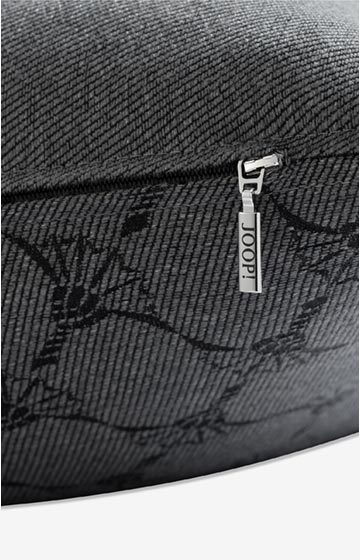 Kissenhülle Ribbon in Anthrazit